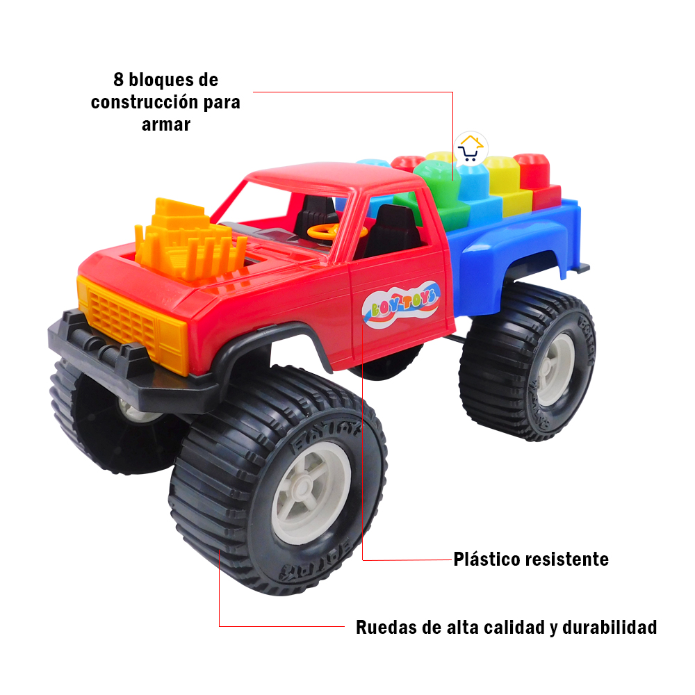 Miniatura 2 de Camion Monstruo Cubos PF500B